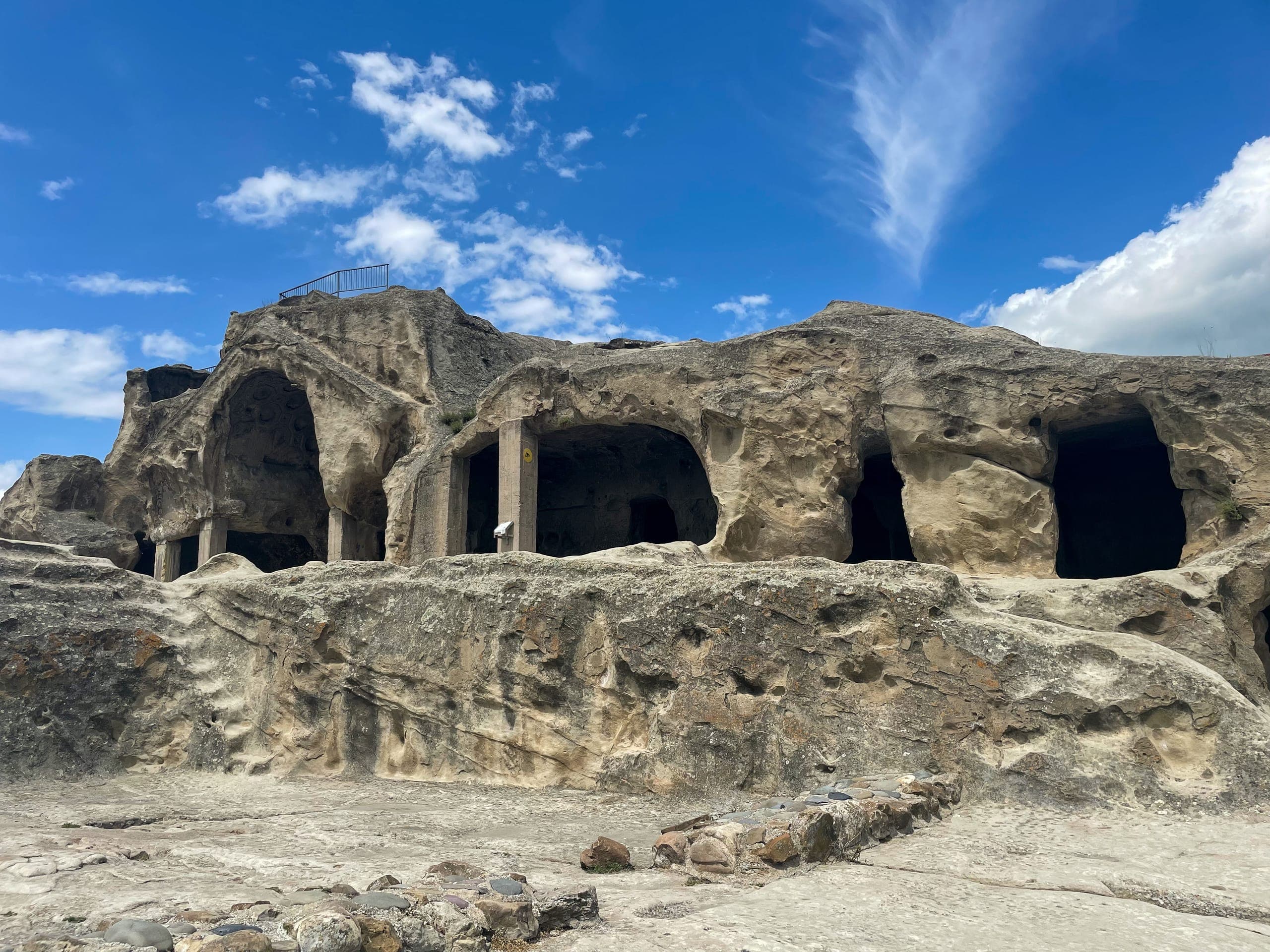 Uplistsikhe rock-carved halls and chambers