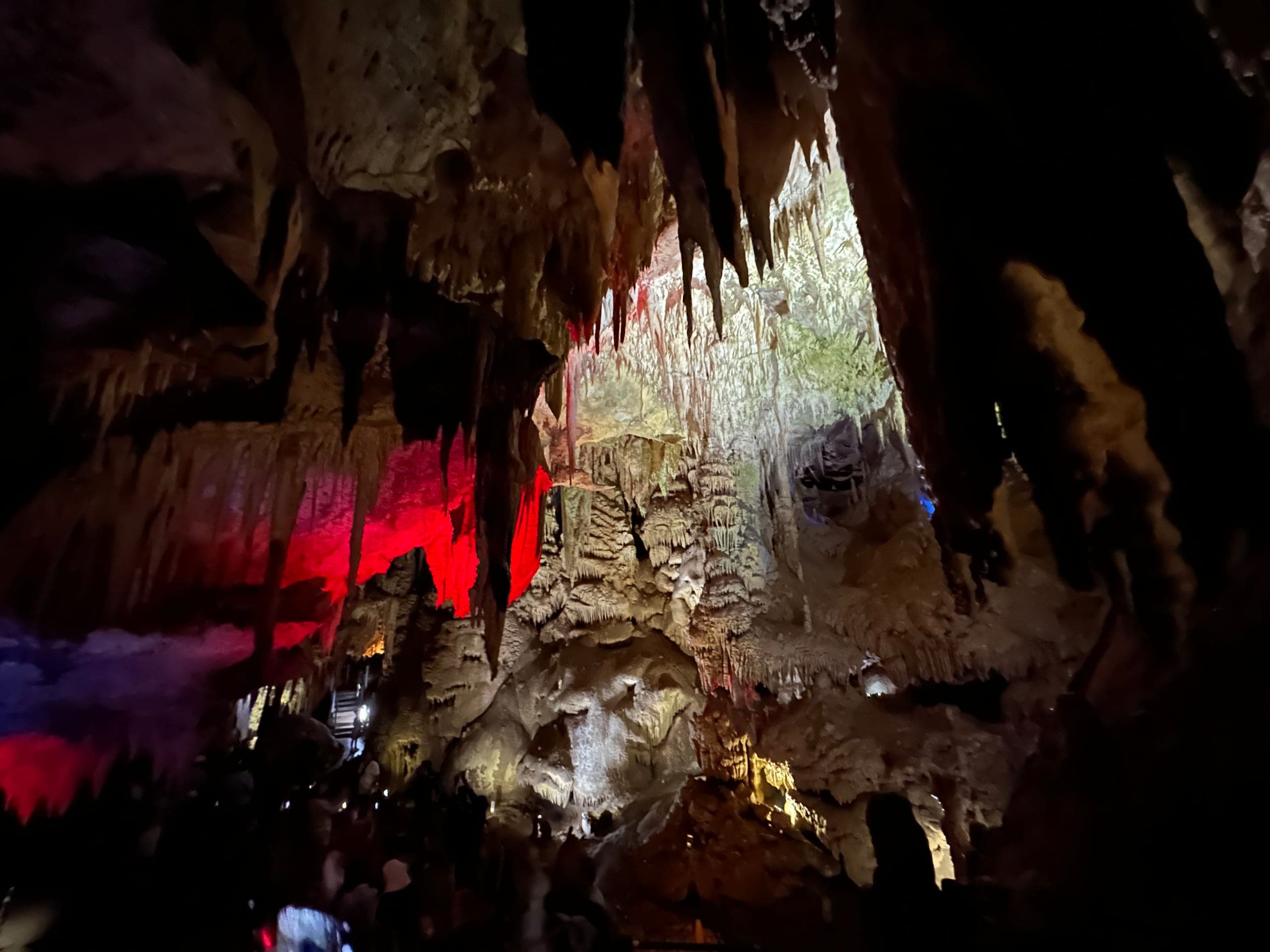 Uplistsikhe sunset over ancient cave city