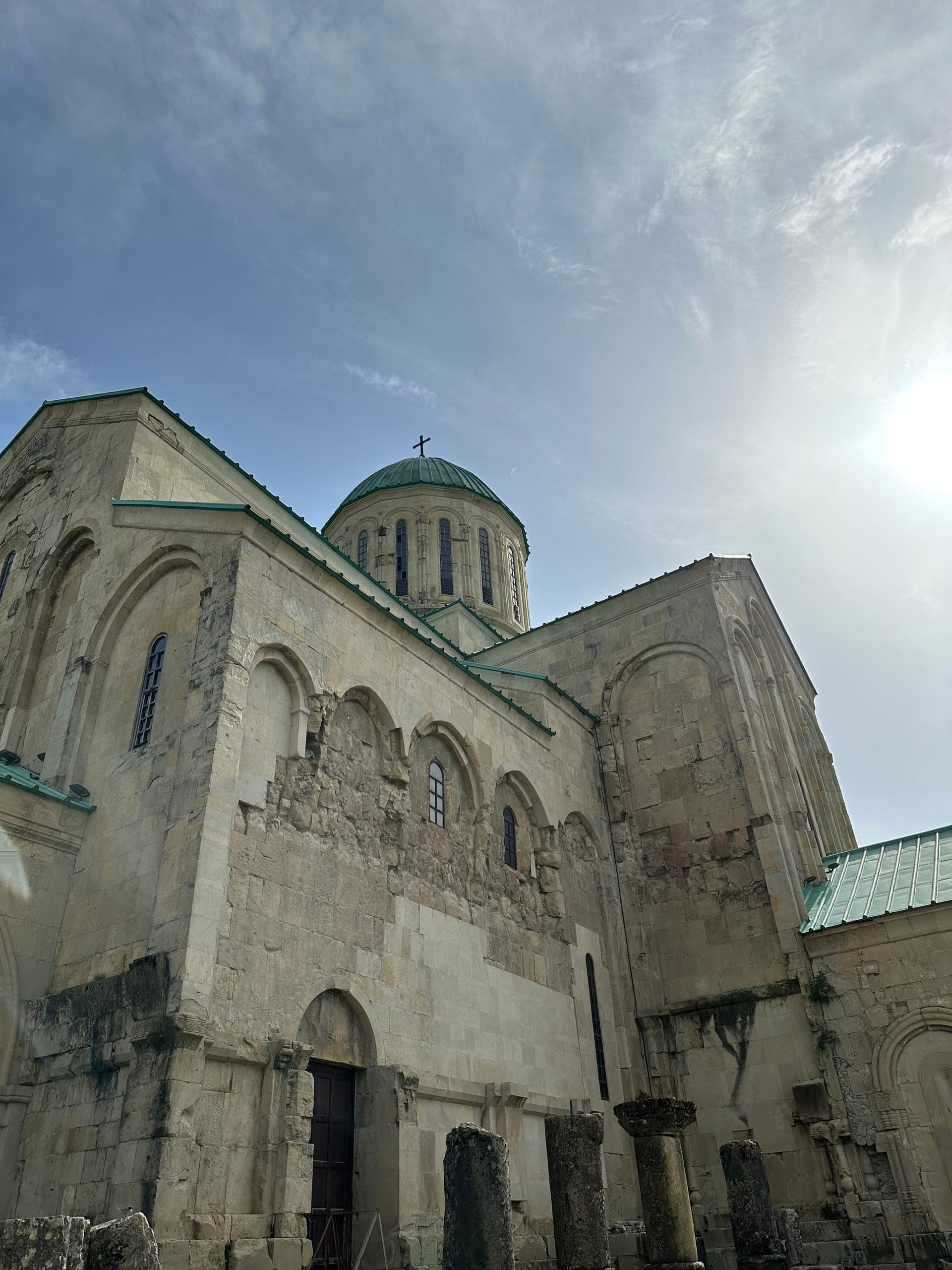 Kutaisi market with fresh local produce