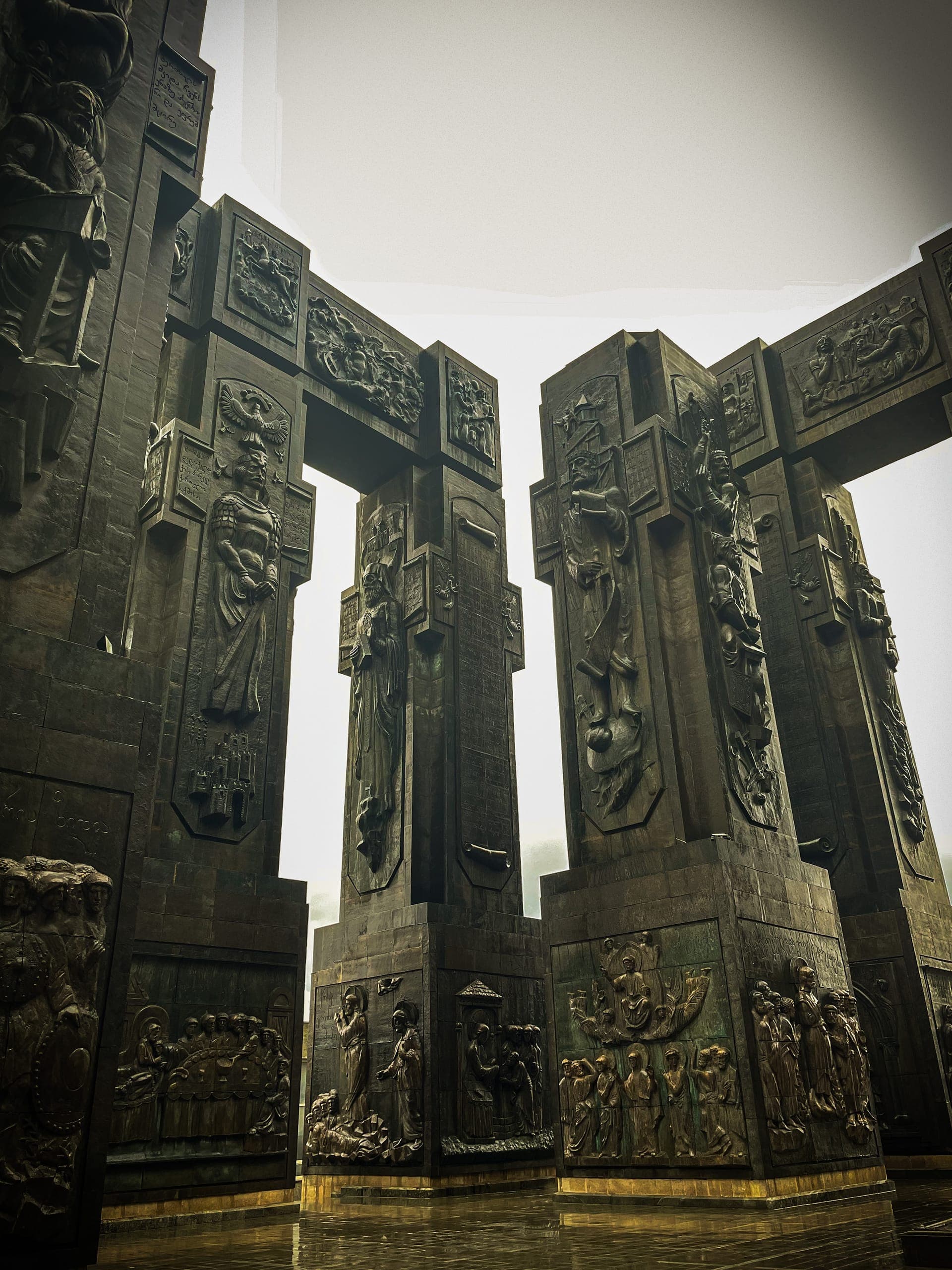 Charming Tbilisi alleyway in the historic district