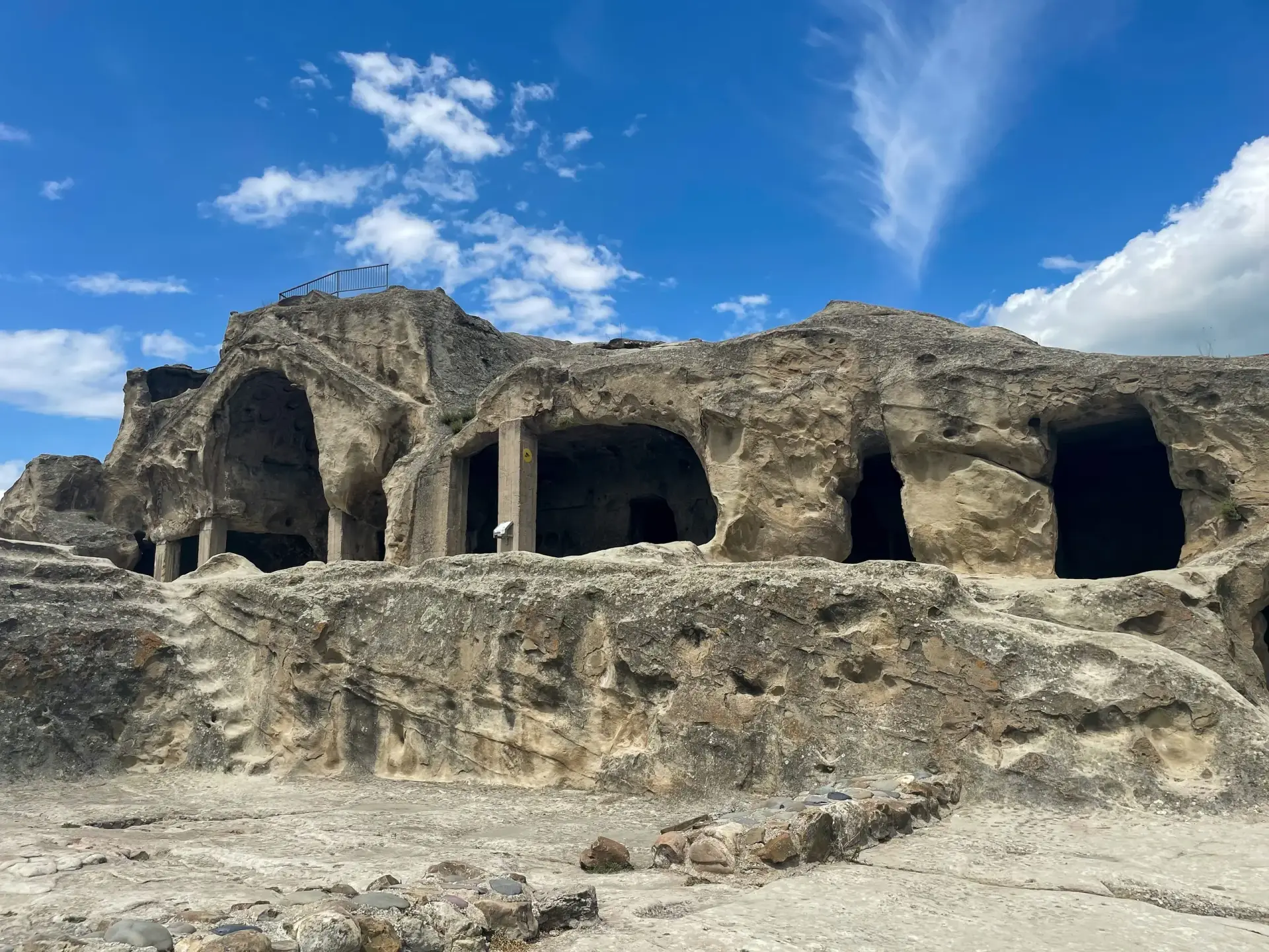 Uplistsikhe rock-carved halls and chambers