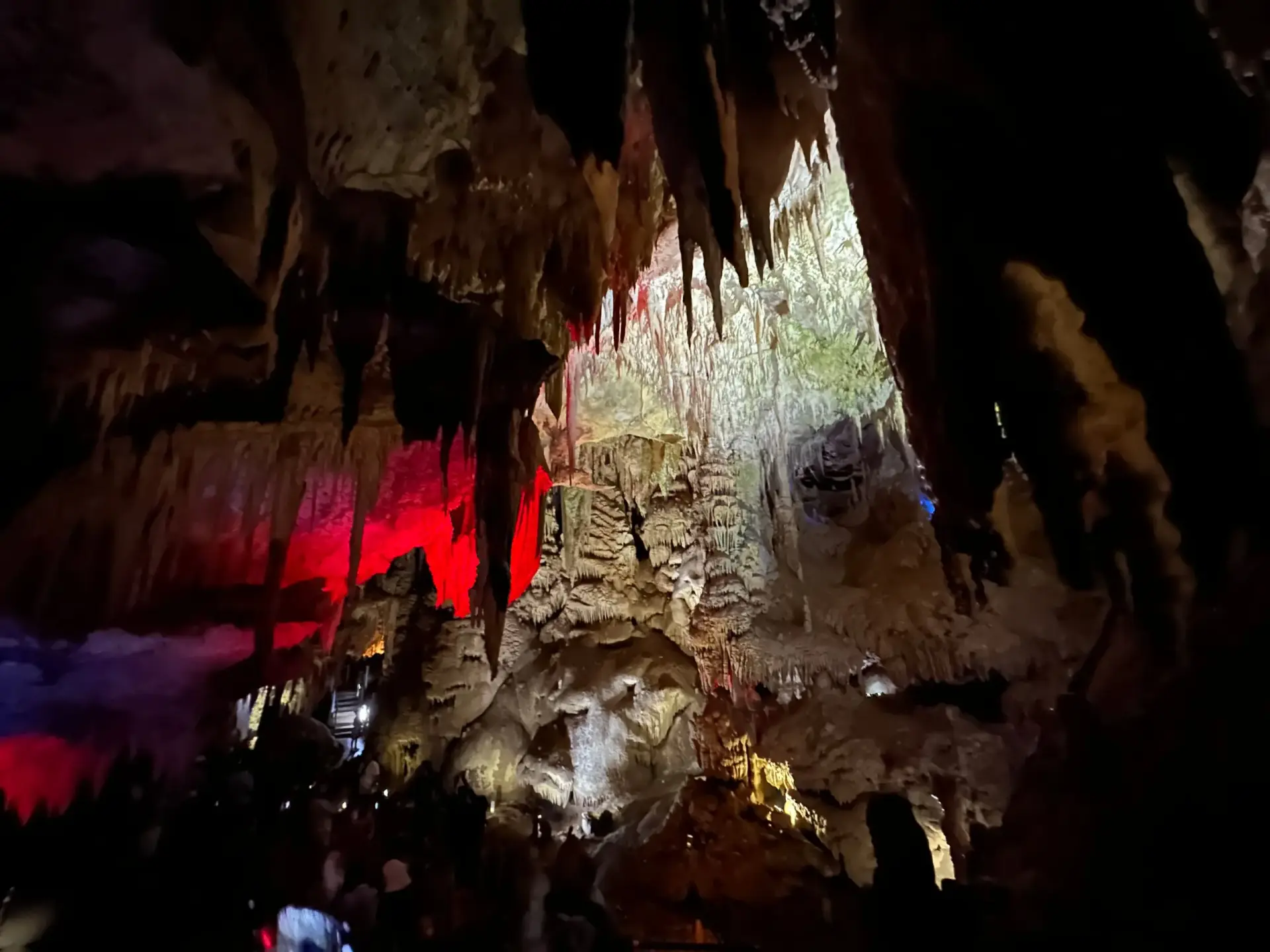 Uplistsikhe sunset over ancient cave city